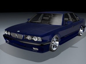 bmw m5 3D मॉडल