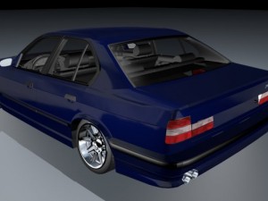 bmw m5 3D Модель