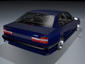 bmw m5 3D Модель