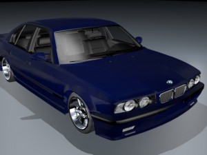 bmw m5 3D Модель