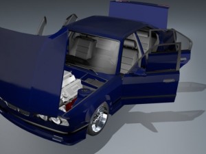 bmw m5 3D Модель