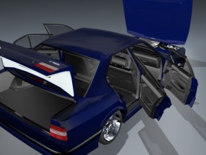 bmw m5 3D Модель