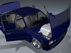 bmw m5 3D Модель