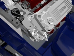 bmw m5 3D Модель