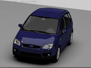 ford focus cmax 3D Модель