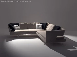 arne sofa 3D Model