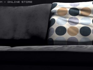 arne sofa Modelo 3D