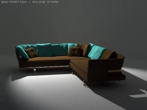 arne sofa 3D Model