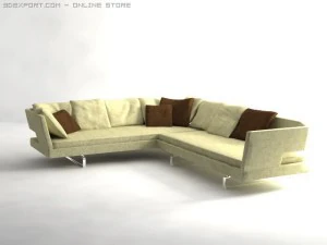 arne sofa 3D Model