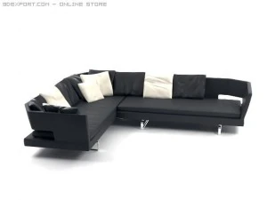 arne sofa 3D Model