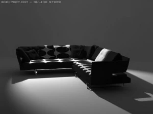 arne sofa 3D Model