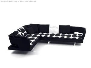 arne sofa 3D Model