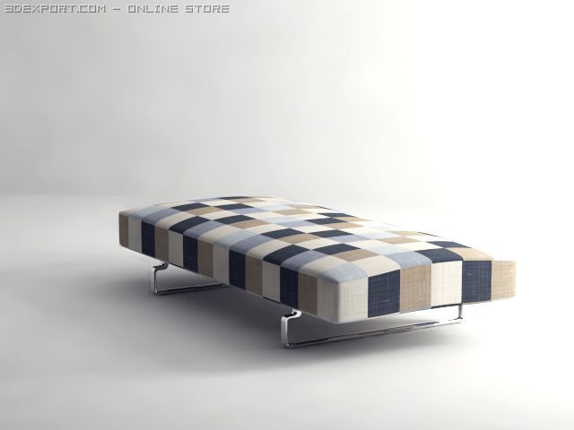 arne couch 3D 模型 .c4d .max .obj .3ds .fbx .stl .blend 