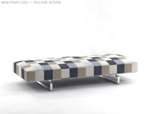 arne couch 3D Model