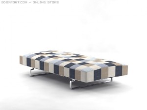 arne couch 3D 模型