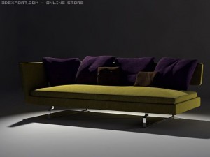 arne sofa cld_2 Modelo 3D