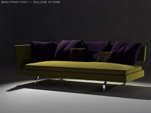 arne sofa cld 2 3D Model