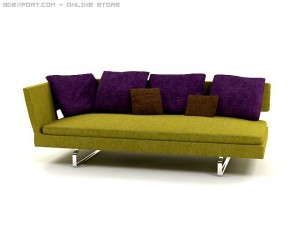 arne sofa cld_2 Modelo 3D