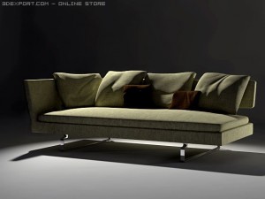 arne sofa cld_2 Modelo 3D