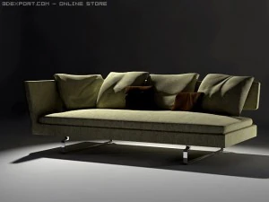 arne sofa cld 2 3D Model