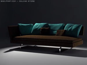 arne sofa cld 2 3D Model