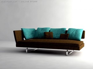 arne sofa cld_2 Modelo 3D