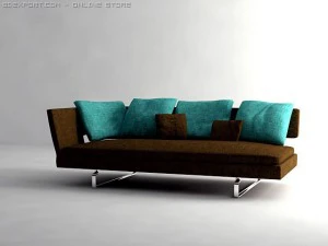 arne sofa cld 2 3D Model