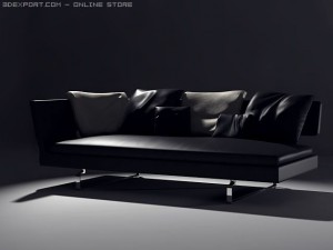 arne sofa cld_2 Modelo 3D
