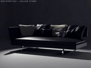 arne sofa cld 2 3D Model