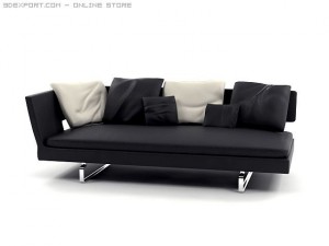 arne sofa cld_2 Modelo 3D