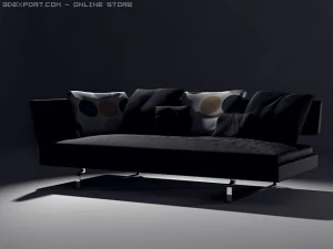 arne sofa cld 2 3D Model