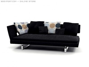 arne sofa cld_2 Modelo 3D