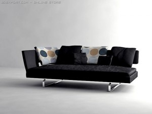 arne sofa cld_2 Modelo 3D