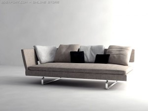arne sofa cld_2 Modelo 3D