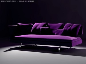 arne sofa cld_2 Modelo 3D