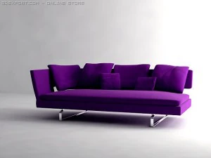 arne sofa cld 2 3D Model