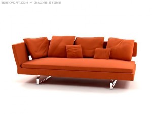 arne sofa cld_2 Modelo 3D