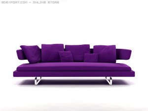 arne sofa model a234 Modèle 3D