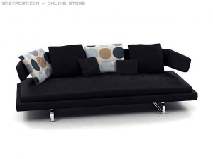 arne sofa model a234 Modèle 3D