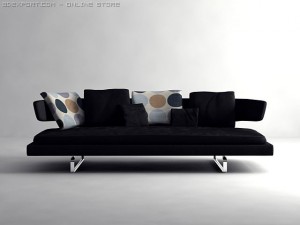 arne sofa model a234 Modèle 3D