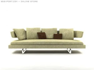 arne sofa model a234 3D Model