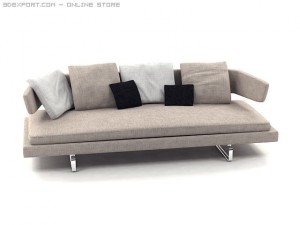 arne sofa model a234 Modèle 3D