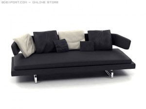 arne sofa model a234 Modèle 3D
