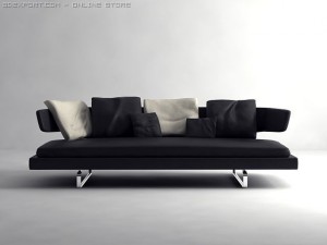 arne sofa model a234 Modèle 3D