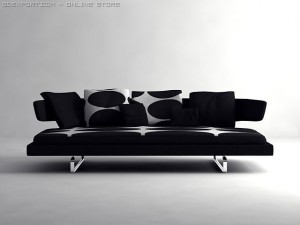 arne sofa model a234 Modèle 3D
