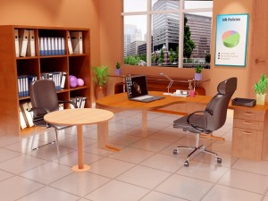 human resource department Modello 3D