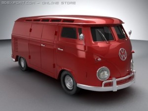 volkswagen01 Modello 3D