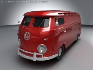 volkswagen01 Modello 3D