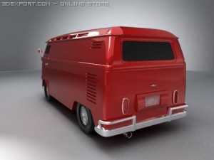 volkswagen01 Modello 3D