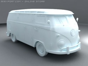 volkswagen01 Modello 3D